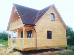 Дом из бруса 7x6 в Королёве